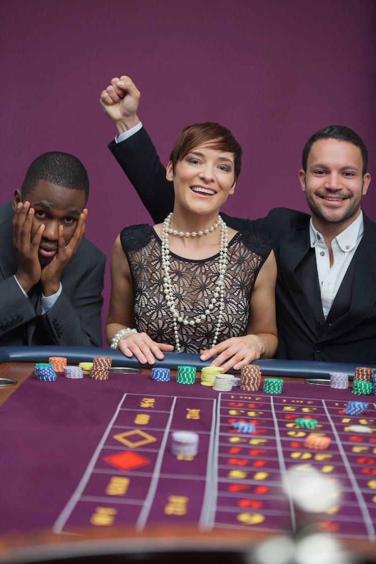 Live-dealer casino table on 46 togel mobile